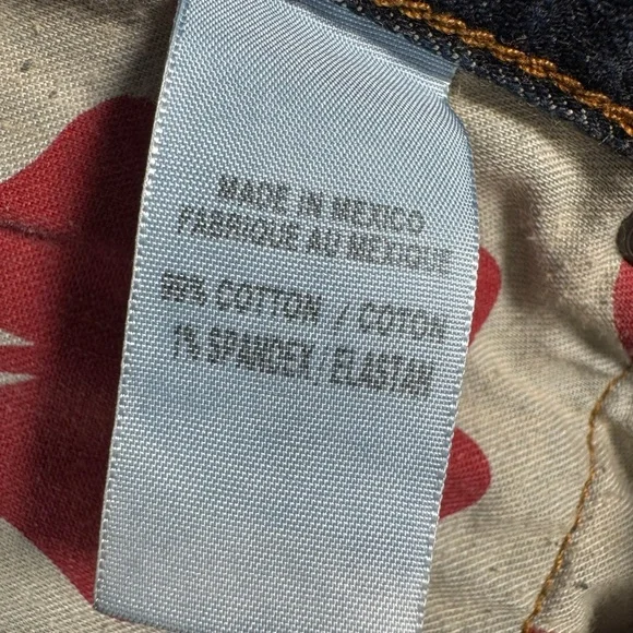 Lucky Brand Jeans Mens 34 Vintage Straight Mid Rise Dark Wash - Picture 5 of 13